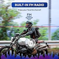 LEXIN G2P Motorcycle Helmet Bluetooth Headset — image 8