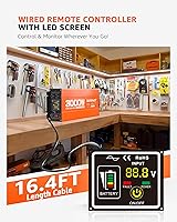 Joemnwart 3000W Pure Sine Wave Power Inverter 24V DC to 110V AC — image 5