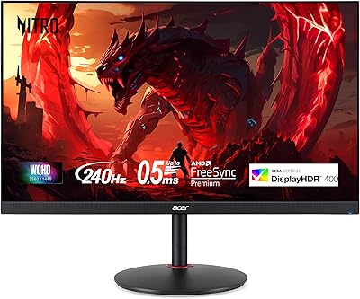 Acer XV272U 27″ WQHD 240Hz IPS Gaming Monitor