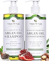 Tree To Tub Argan Oil Shampoo and Conditioner Set for Oily Hair — image 1