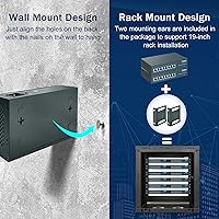 YuanLey 8 Port Gigabit PoE Switch 120W — image 4