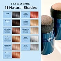 TRUHAIR Color & Conceal Waterproof Root Touch Up Hair Color - White — image 8