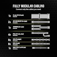 Corsair HX1000i 1000W Fully Modular Power Supply — image 6