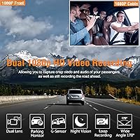 Vlokda X50 Dual Dash Cam with 64GB Card — image 2