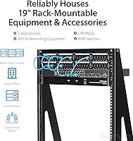 StarTech 2POSTRACK16 16U Heavy-Duty Desktop Server Rack — image 4