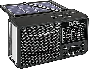QFX R-37 6-Band Bluetooth Solar Radio Review