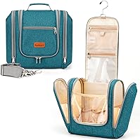 Hanging Travel Toiletry Bag for Women and Men, Blue — image 7