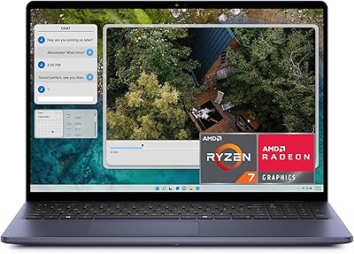 Dell Inspiron 16 5645 Laptop - AMD Ryzen 7, 16GB RAM, 1TB SSD