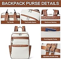 Mroede Leather Laptop Backpack for Women — image 5