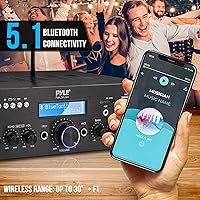 Pyle PDA8BUWM.5 Wireless Microphone Power Amplifier System — image 3