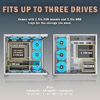 AMANSON H9 ARGB Mid Tower PC Case — image 7