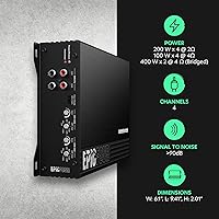 AudioControl EPICFOUR 800W RMS 4-Channel Car Audio Amplifier — image 2
