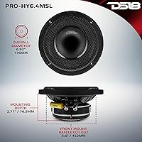 DS18 PRO-HY6.4MSL 6.5″ Shallow Hybrid Mid-Range Car Audio Loudspeaker — image 5