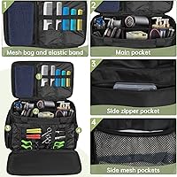TORIBIO Large Capacity Hairdresser Bag with Adjustable Dividers — image 4