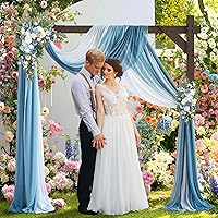Kusamue Wooden Wedding Arch 7.48 FT Square — image 9