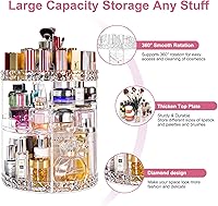 V-Hanver 360° Rotating Makeup Organizer — image 4