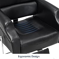 BarberPub Classic Recliner Barber Chair — image 5