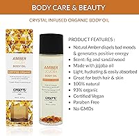 EXSENS Amber Jojoba Crystal Infused Moisturizing Body Oil 100mL — image 6