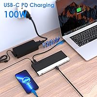WAVLINK USB C Docking Station 3 Monitor 100W PD — image 6