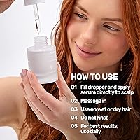 MONREMO Hair Growth Serum with Turmeric, Caffeine & Biotin – 7.37oz — image 5