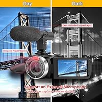 SEREE LCAM-42 Video Camera Camcorder 1080P 30FPS 30MP IR Night Vision — image 3