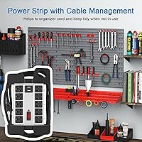 CCCEI Heavy Duty Power Strip with USB Ports — image 6