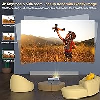 BIGASUO 850ANSI Projector 1080P HD — image 4