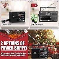 Retekess TR626 Portable AM FM Radio with Bluetooth — image 5