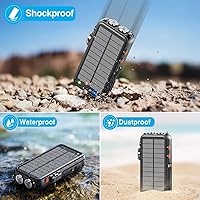 Semmorn Emergency Radio & 22000mAh Solar Power Bank — image 6