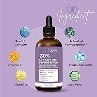 DERMAXGEN Lift & Firm 30% Peptide Serum for Face 4 fl oz — image 2