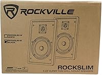 Rockville RockSlim Black 5.25″ Home Theater Speakers — image 10