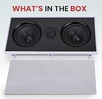 Pyle PDIWCS56 In-Wall/In-Ceiling Dual 5.25″ Center Channel Speaker — image 8