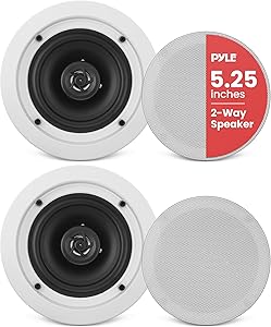 Pyle PDIC51RD 5.25-inch In-Ceiling/Wall Speakers