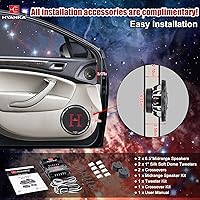 H YANKA HCP-65 6.5 Component Car Speakers — image 6