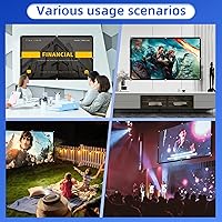 VERCORKIN 84-inch Outdoor/Indoor Projector Screen — image 6