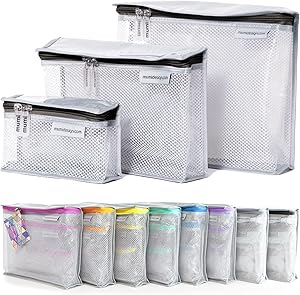 MUMI Travel Toiletry Bag Set of 3 – TSA Approved Clear Makeup Organizers Review