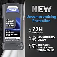 Dove Men+Care Deodorant Stick 4 Count Stain Defense Cool — image 4