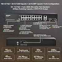 MokerLink POE-G1604GS 20-Port Gigabit PoE Switch — image 4