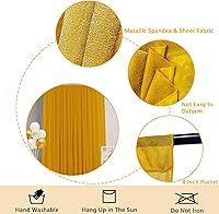 SFN SKY 10ft x 10ft Gold Metallic Spandex Backdrop — image 3