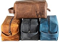 Personalized Handcrafted Leather Toiletry Bag for Men — image 1
