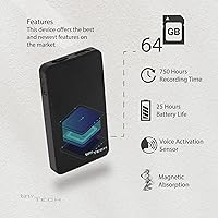 Tiny Tech 64GB Digital Voice Recorder — image 2