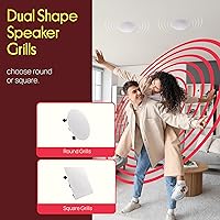 Pyle PDIC16106 10-inch In-Ceiling/In-Wall Speakers — image 3