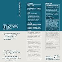 Colorescience Total Protection No-Show Mineral Sunscreen SPF 50, 2.6oz — image 10