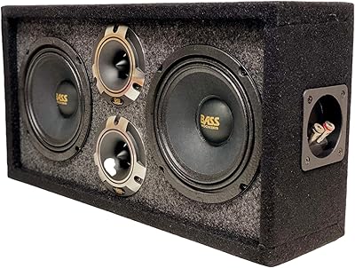 Bass Rockers 6.5″ Loaded Chuchera Box with Outdoor Speakers & Tweeters