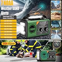 RAOUOEN 30000mAh Emergency Weather Radio — image 2