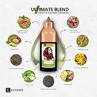HERBBY Hair Color Shampoo Wine Red 500mL — image 4