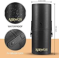AirWos 14 Pcs Professional Makeup Brush Set with Case — image 3