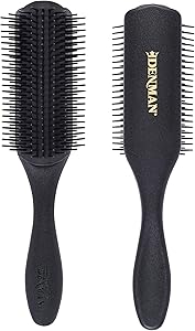 Denman Curly Hair Brush D4 9-Row Styling Brush Review