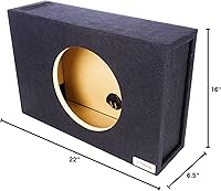 Atrend 10SMV 10″ Single Vented Subwoofer Enclosure — image 7