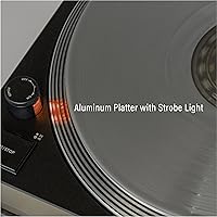 Crosley C100BT-BK Bluetooth Turntable — image 4